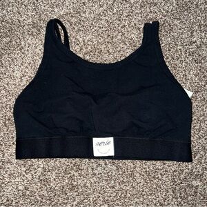 Like New Black Aerie Cotton Bra